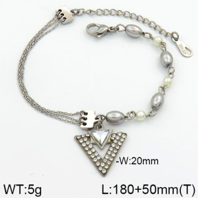Stainless Steel Bracelet  2B3000303bhia-658