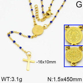 Stainless Steel Necklace  2N3000194bhva-642