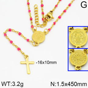 Stainless Steel Necklace  2N3000195bhva-642