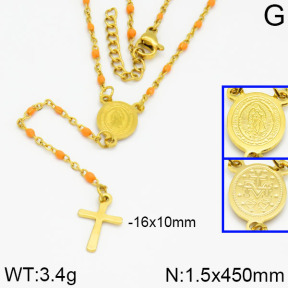 Stainless Steel Necklace  2N3000199bhva-642