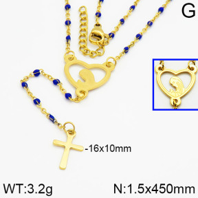 Stainless Steel Necklace  2N3000201bhva-642