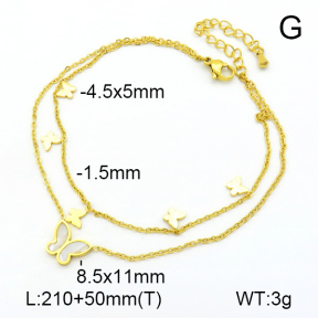 Stainless Steel Anklets  7A9000003bvpl-669