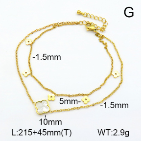 Stainless Steel Anklets  7A9000005bvpl-669