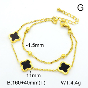 Stainless Steel Bracelet  7B3000084bhbl-669