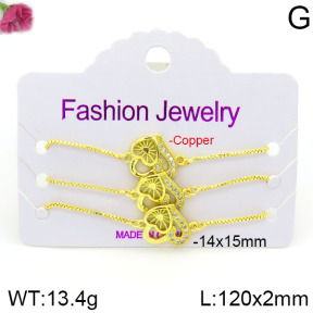 Fashion Copper Bracelet  F2B400408vhov-J22