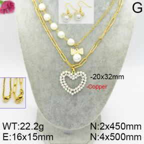 Fashion Copper Sets  F2S000722vila-J48