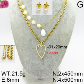 Fashion Copper Sets  F2S000729vhov-J48