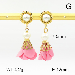 Stainless Steel Earrings  7E3000031bbov-628