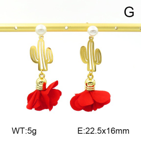 Stainless Steel Earrings  7E3000037bbov-628