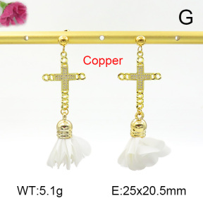 Fashion Copper Earrings  F7E400335bhia-J48