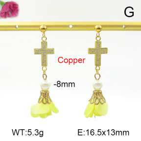 Fashion Copper Earrings  F7E400336bhia-J48