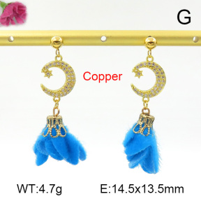 Fashion Copper Earrings  F7E400340bhia-J48