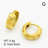 Czech Stones,Handmade Polished  Ring  Stainless Steel Earrings  7E4000065bhia-066