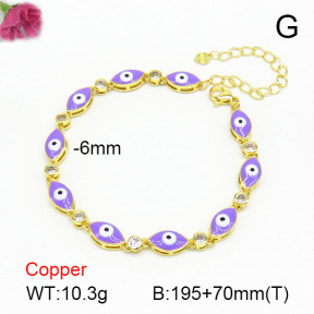 Fashion Copper Bracelet  F7B300102bhva-L017
