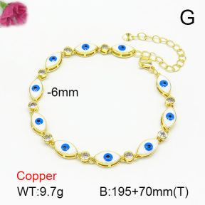 Fashion Copper Bracelet  F7B300103bhva-L017