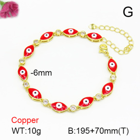 Fashion Copper Bracelet  F7B300106bhva-L017