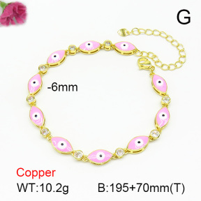Fashion Copper Bracelet  F7B300108bhva-L017