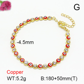 Fashion Copper Bracelet  F7B300109bhva-L017
