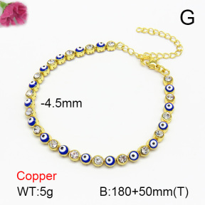 Fashion Copper Bracelet  F7B300110bhva-L017