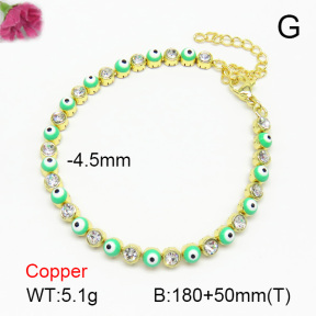 Fashion Copper Bracelet  F7B300111bhva-L017