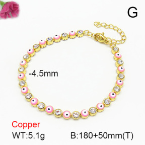 Fashion Copper Bracelet  F7B300113bhva-L017