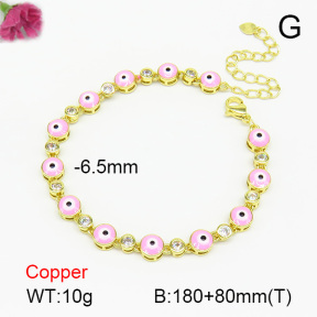 Fashion Copper Bracelet  F7B300118bhva-L017