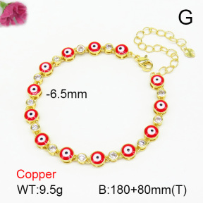Fashion Copper Bracelet  F7B300121bhva-L017