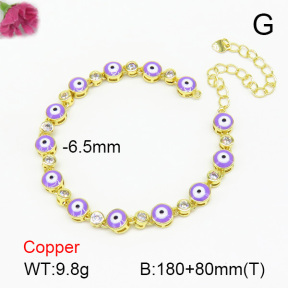 Fashion Copper Bracelet  F7B300122bhva-L017