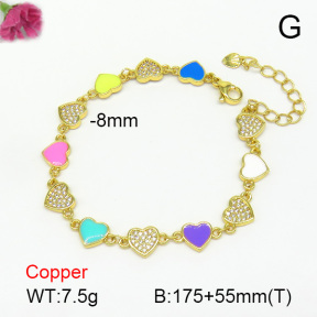 Fashion Copper Bracelet  F7B300125bhva-L017