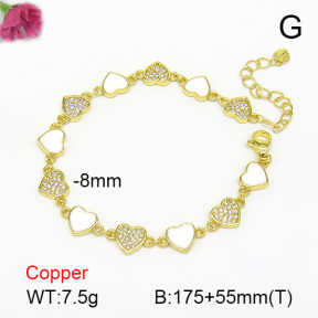 Fashion Copper Bracelet  F7B300128bhva-L017
