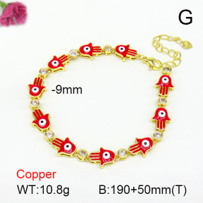 Fashion Copper Bracelet  F7B300130bhva-L017
