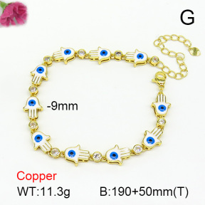Fashion Copper Bracelet  F7B300133bhva-L017