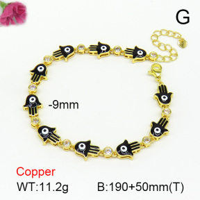 Fashion Copper Bracelet  F7B300134bhva-L017