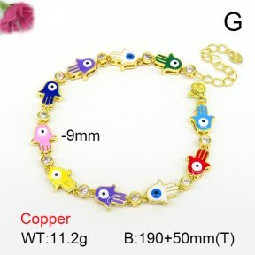 Fashion Copper Bracelet  F7B300135bhva-L017