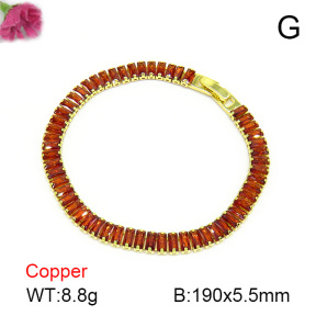 Fashion Copper Bracelet  F7B400464bbov-L017