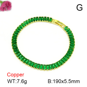 Fashion Copper Bracelet  F7B400465bbov-L017