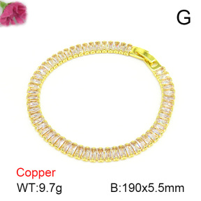 Fashion Copper Bracelet  F7B400468bbov-L017