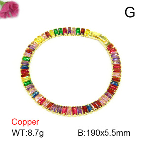 Fashion Copper Bracelet  F7B400471bbov-L017