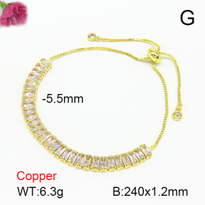 Fashion Copper Bracelet  F7B400472bbov-L017