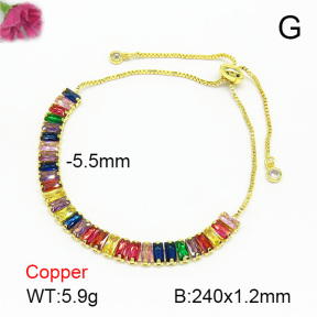 Fashion Copper Bracelet  F7B400476bbov-L017