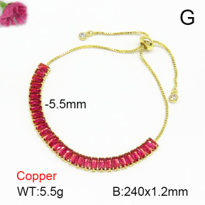 Fashion Copper Bracelet  F7B400478bbov-L017