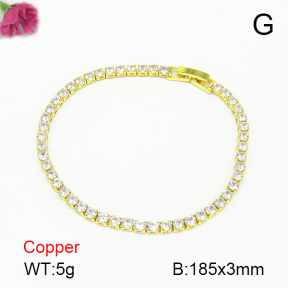 Fashion Copper Bracelet  F7B400480ablb-L017