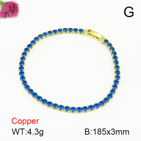 Fashion Copper Bracelet  F7B400483ablb-L017