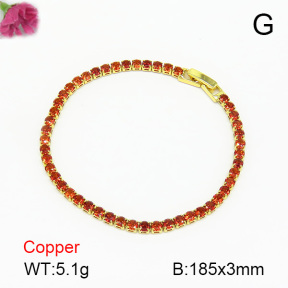 Fashion Copper Bracelet  F7B400484ablb-L017