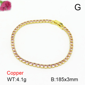 Fashion Copper Bracelet  F7B400486ablb-L017