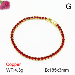 Fashion Copper Bracelet  F7B400487ablb-L017
