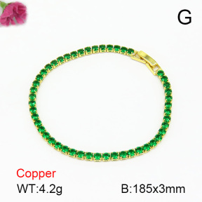 Fashion Copper Bracelet  F7B400488ablb-L017