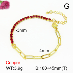 Fashion Copper Bracelet  F7B400491vbmb-L017