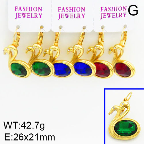 SS Earrings  TE2000100bika-312