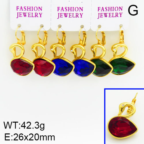 SS Earrings  TE2000101bika-312